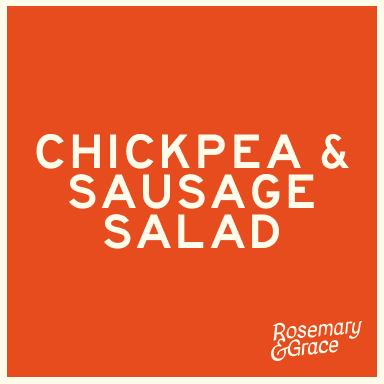 Chickpea & Sausage Salad